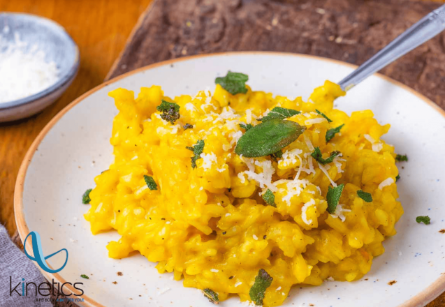 Creamy Chicken-Pumpkin Rice