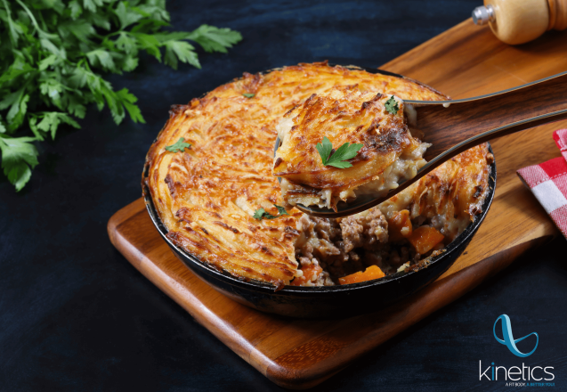 Lentil & Beef Gratin